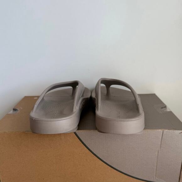 OOFOS OOlala Tan Recovery Slides - SZ Men 5- Women 7 - Picture 6 of 10